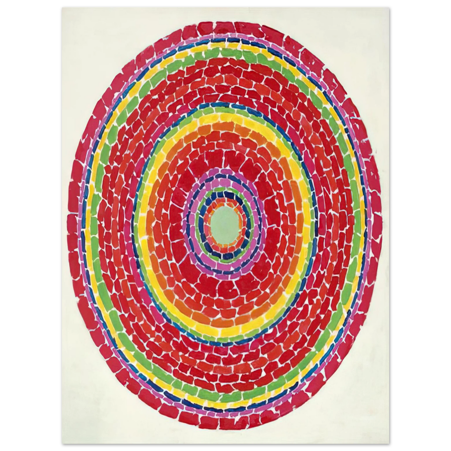 Alma Woodsey Thomas - SPRINGTIME IN WASHINGTON 1971 Fine Art Poster - Default Title