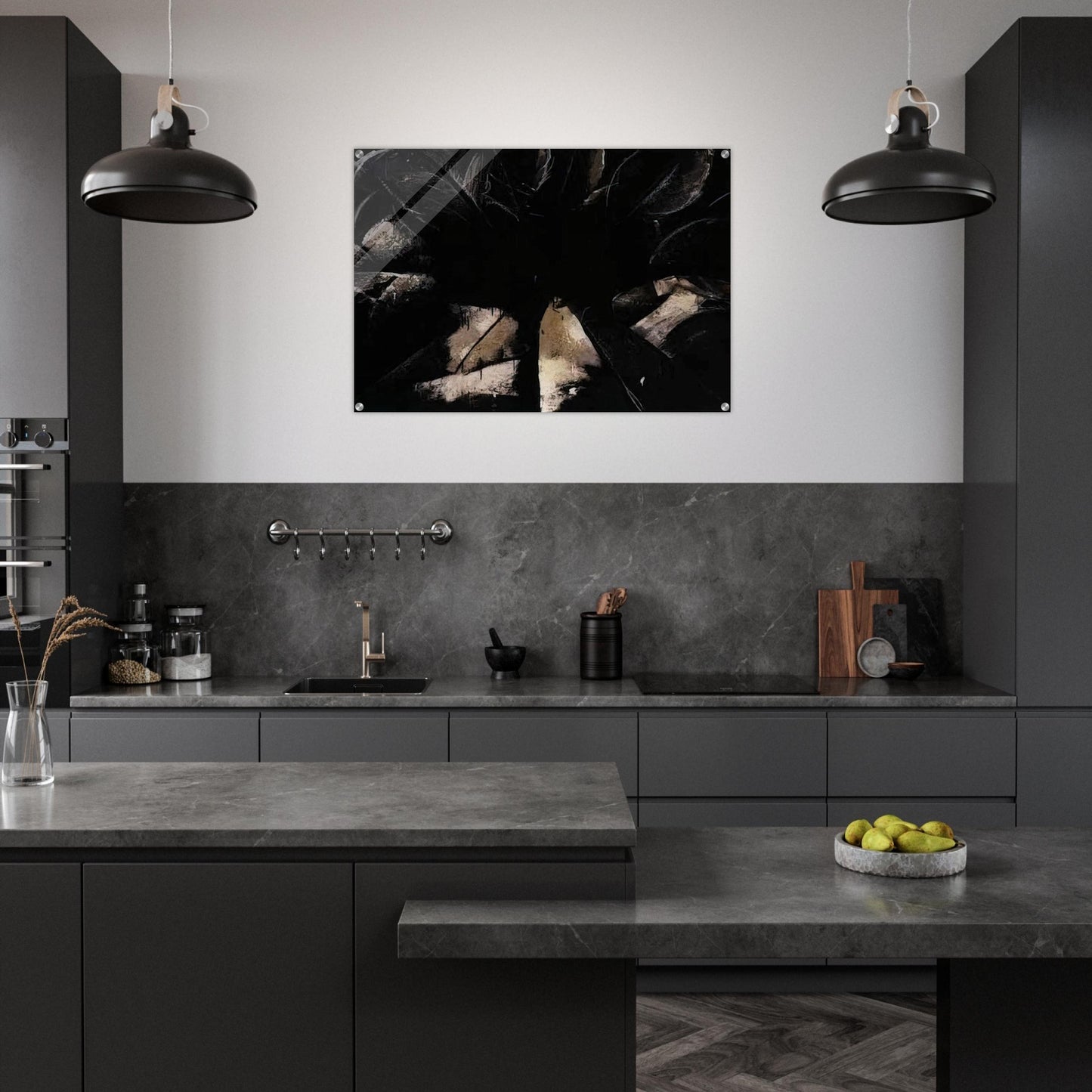 Jay DeFeo/BIG/Cabbage Rose - Jay DeFeo Acrylic Print - 70x100 cm / 28x40″ inches