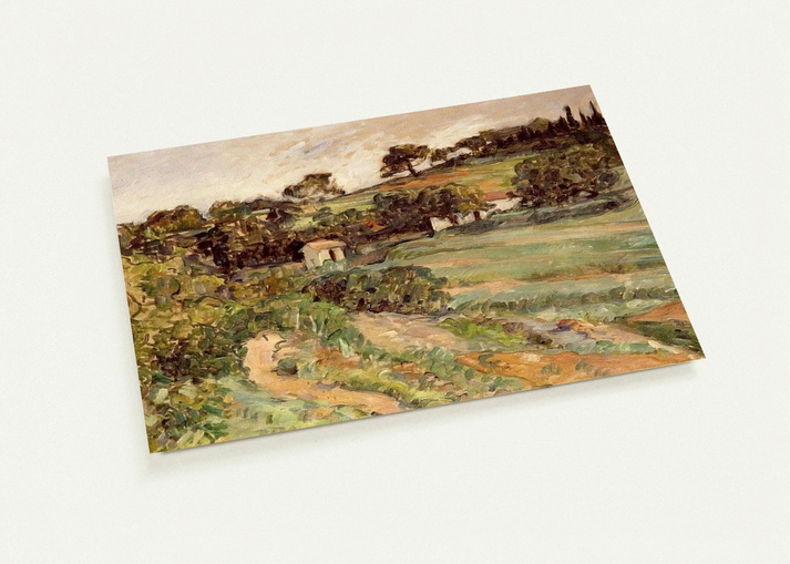 Landscape in Provence By Paul Cézanne Pack of 10 Post Cards | Paul Cézanne Post Cards | A6 (10.5 x 14.8 cm) - 4.1 x 5.8 inches