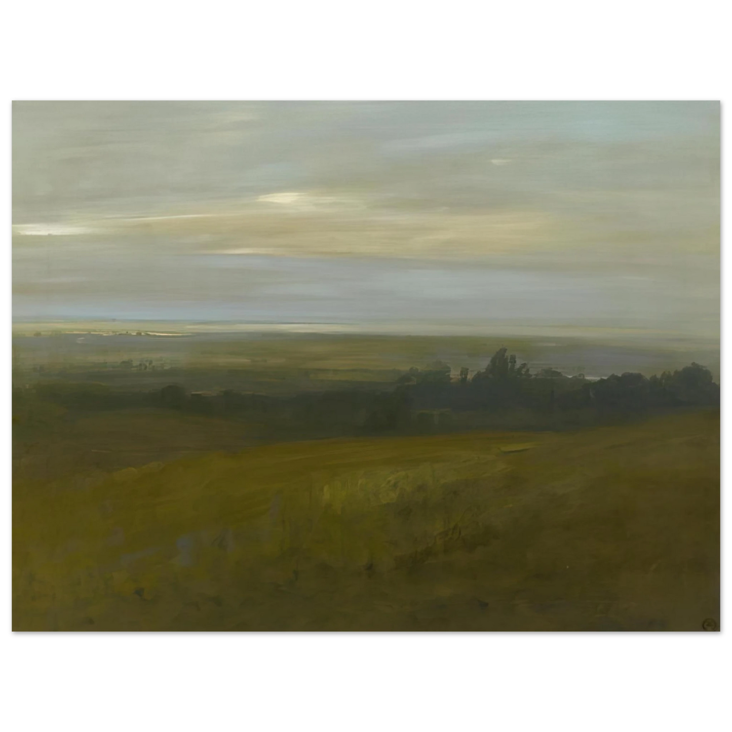 Xavier Martinez - San Leandro Bay - Tonalism Fine Art Poster - Default Title