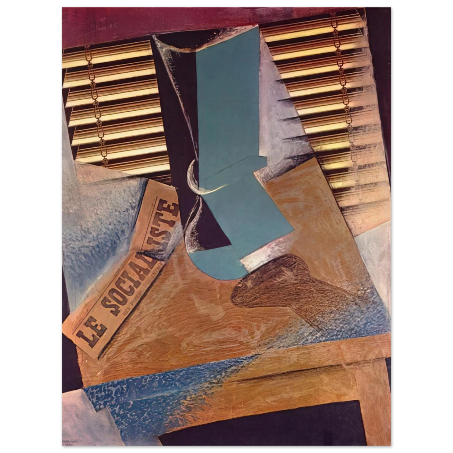Juan Gris - THE SUNBLIND 1914 Fine Art Poster - Default Title