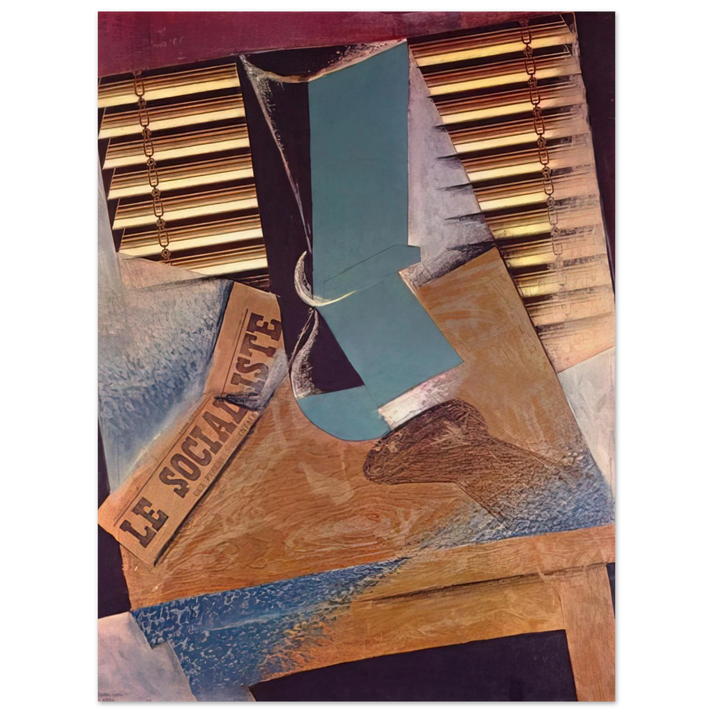 Juan Gris - THE SUNBLIND 1914 75x100 cm / 30x40inches Fine Art Poster