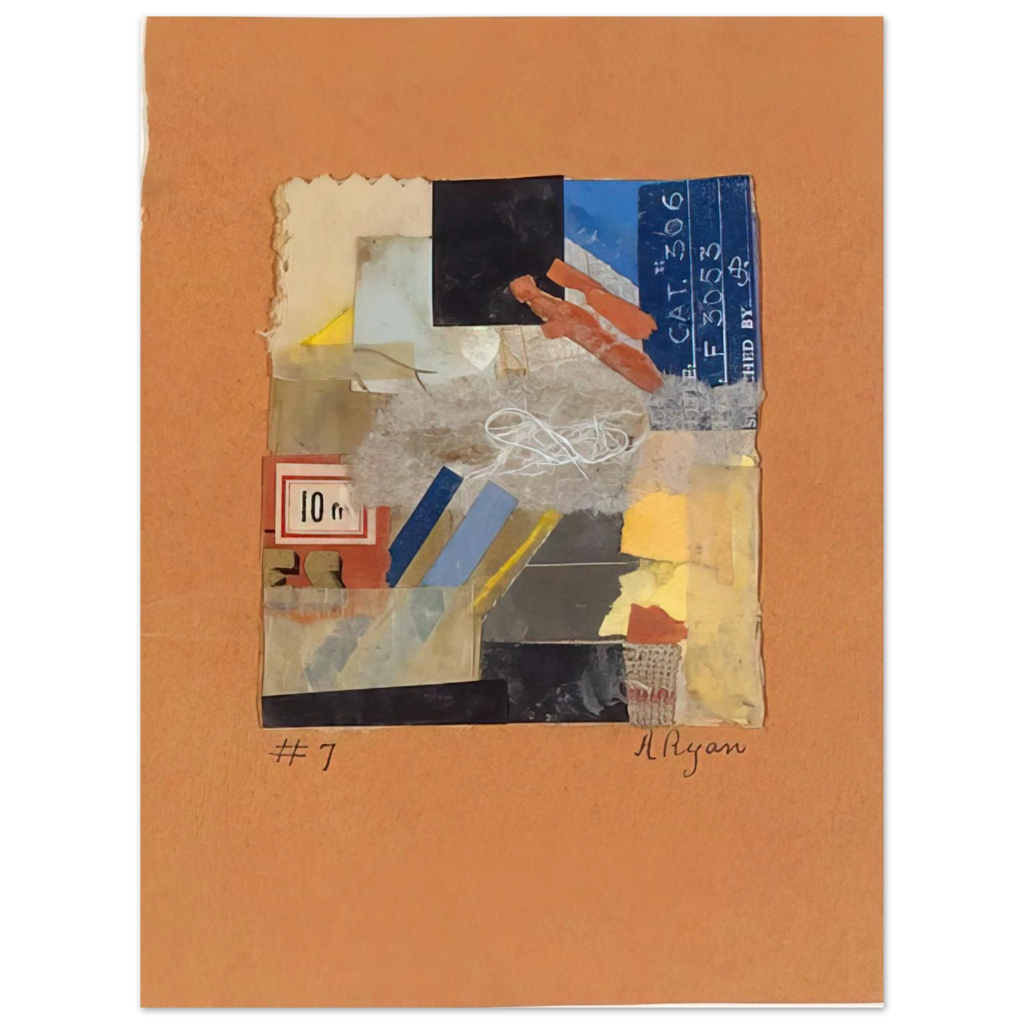 Anne Ryan - Number 7 - 1948 Fine Art Poster - Default Title