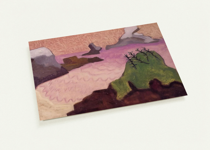 Oregon Coast - 1947 By Milton Avery Pack of 10 Post Cards | Milton Avery Post Cards | A6 (10.5 x 14.8 cm) - 4.1 x 5.8 inches