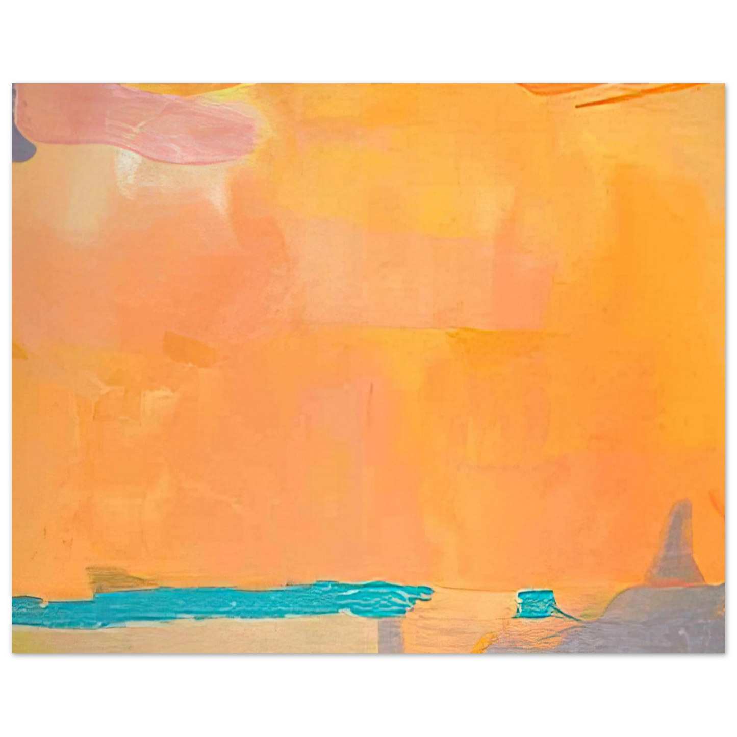 Helen Frankenthaler - Royal Fireworks - 1975 Wall art - A1 (59.4 x 84.1 cm) - Fine Art Poster - -