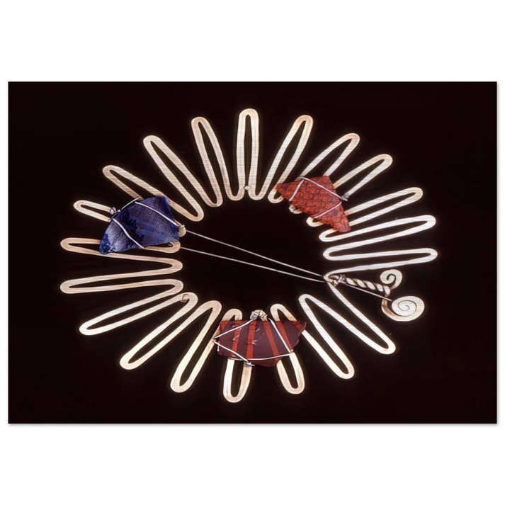 BROOCH 1938 - Alexander Calder Brushed Aluminum Print - 70x100 cm / 28x40 inches | Alexander Calder Aluminum Print | Alexander Calder Prints