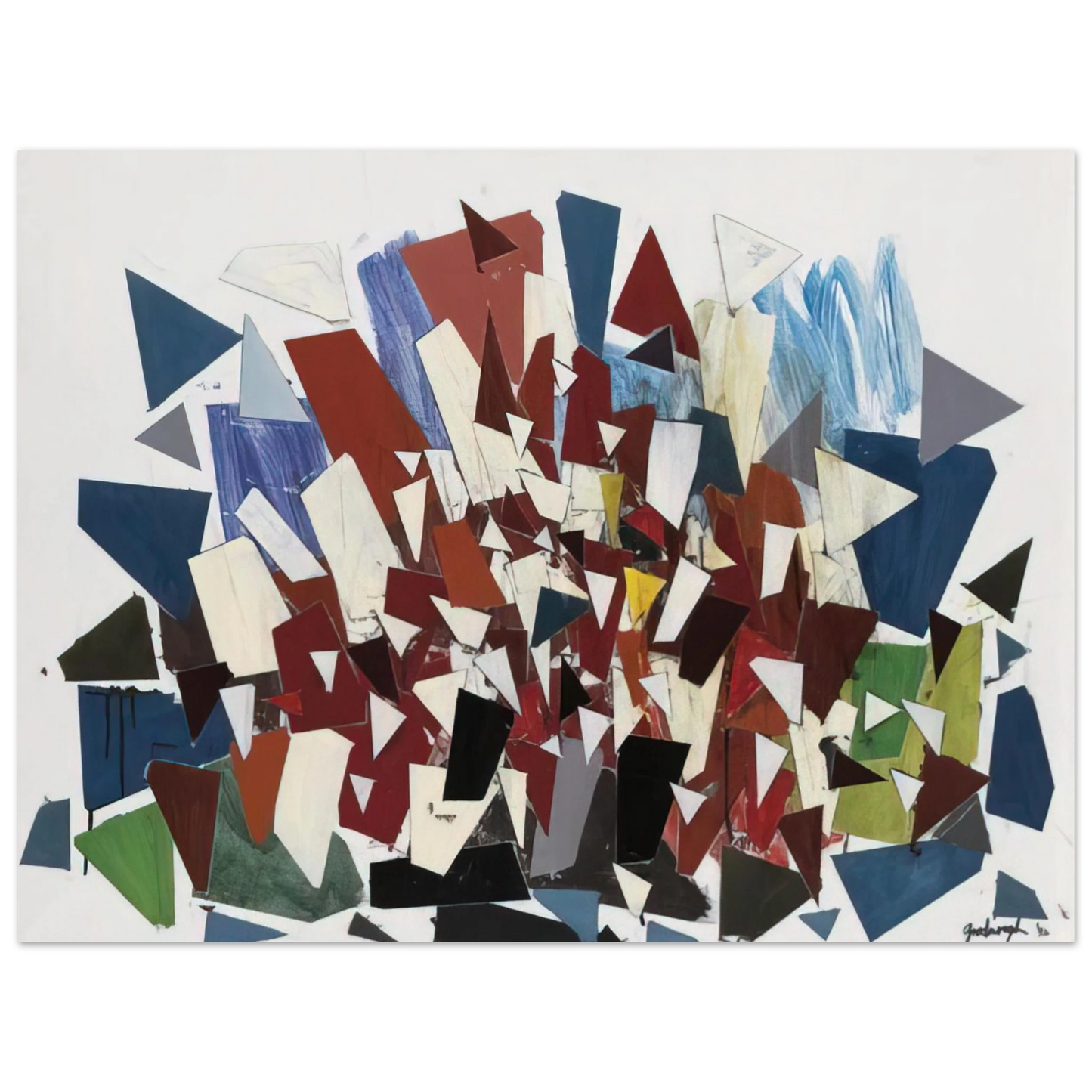 Robert Goodnough - 7--7--N - 1992 Fine Art Poster - Default Title