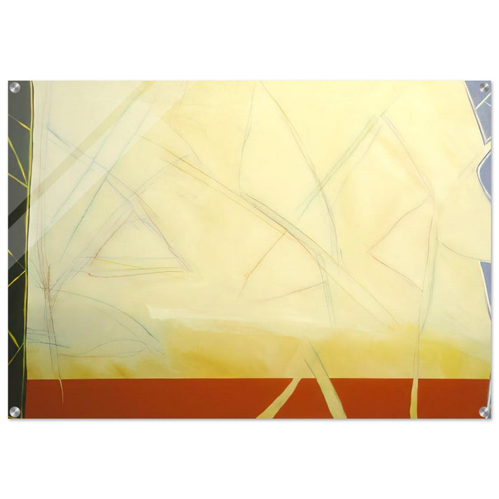 Rights Of Man 6 - 1988 - Ronnie Landfield Acrylic Print - 70x100 cm / 28x40″ inches