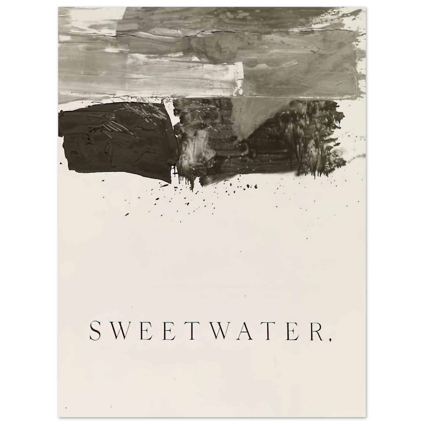 Edward Ruscha - SWEETWATER 1959 Fine Art Poster - Default Title