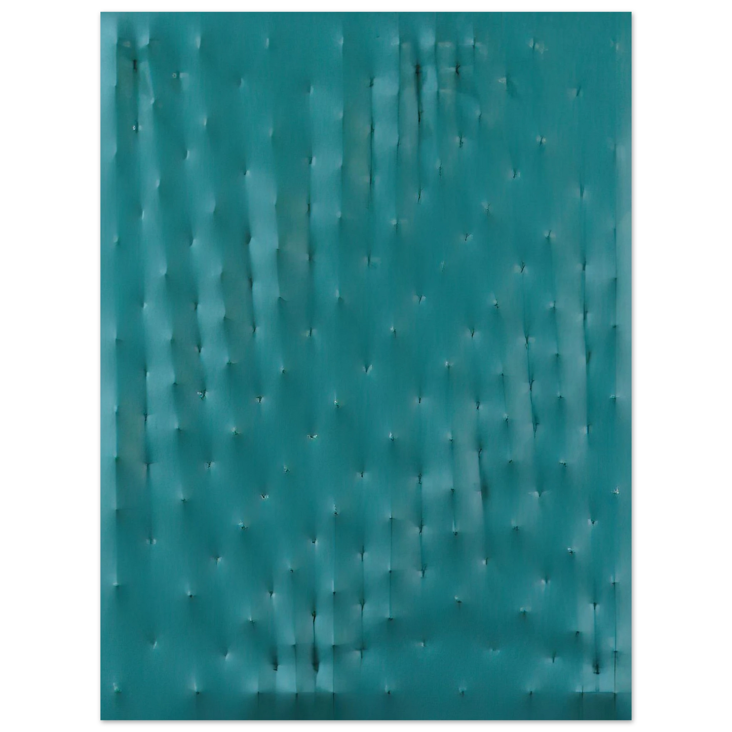 Enrico Castellani - Superficie verde - Spatialism Fine Art Poster - Default Title