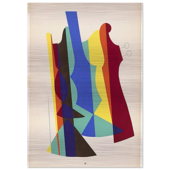 ORCHESTRA FROM THE PORTFOLIO REVOLVING DOORS 1926 - Man Ray Brushed Aluminum Print - 70x100 cm / 28x40 inches | Man Ray Aluminum Print | Man Ray Prints
