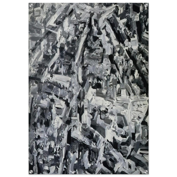 TOWNSCAPE F 1968 - Gerhard Richter Acrylic Print - 70x100 cm / 28x40″ inches