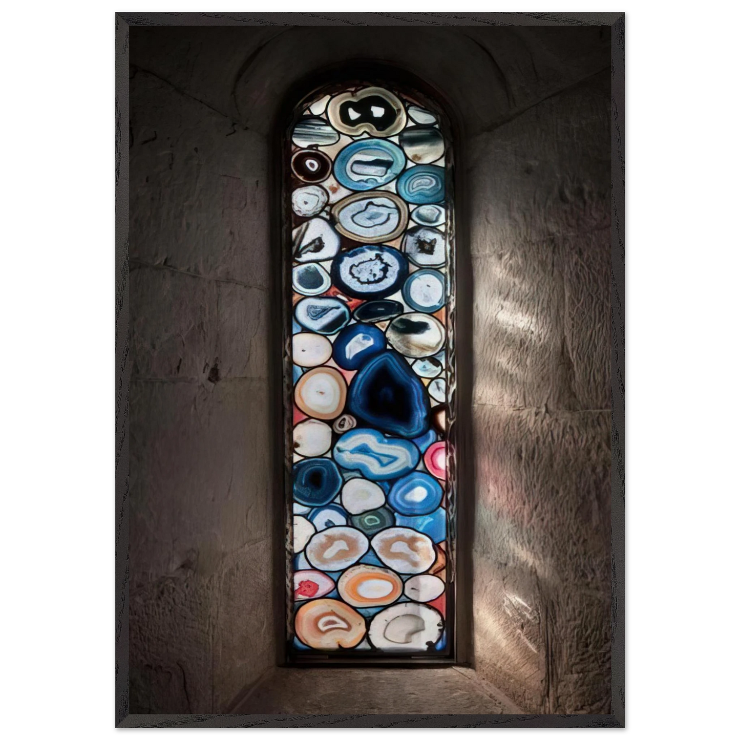 AHATFENSTER 2009 - Sigmar Polke Framed Art Print – Black Wooden Frame - Default Title - -Framed Art Print