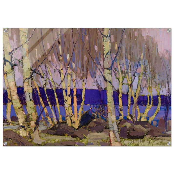 EVENING CANOE LAKE 1916 - Tom Thomson Acrylic Print - 70x100 cm / 28x40″ inches