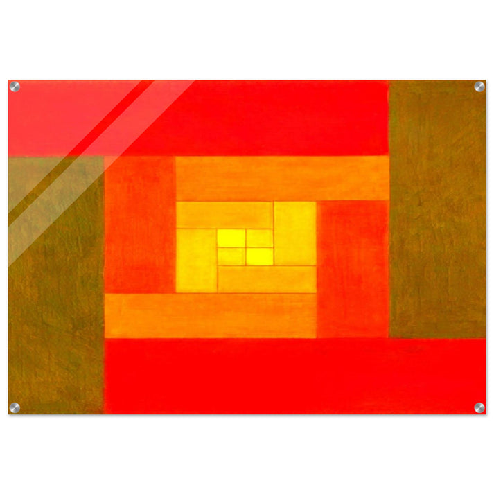 Etudes Bauhaus D - 1929 - Victor Vasarely Acrylic Print - 70x100 cm / 28x40″ inches | Victor Vasarely Wall Art | Victor Vasarely Prints