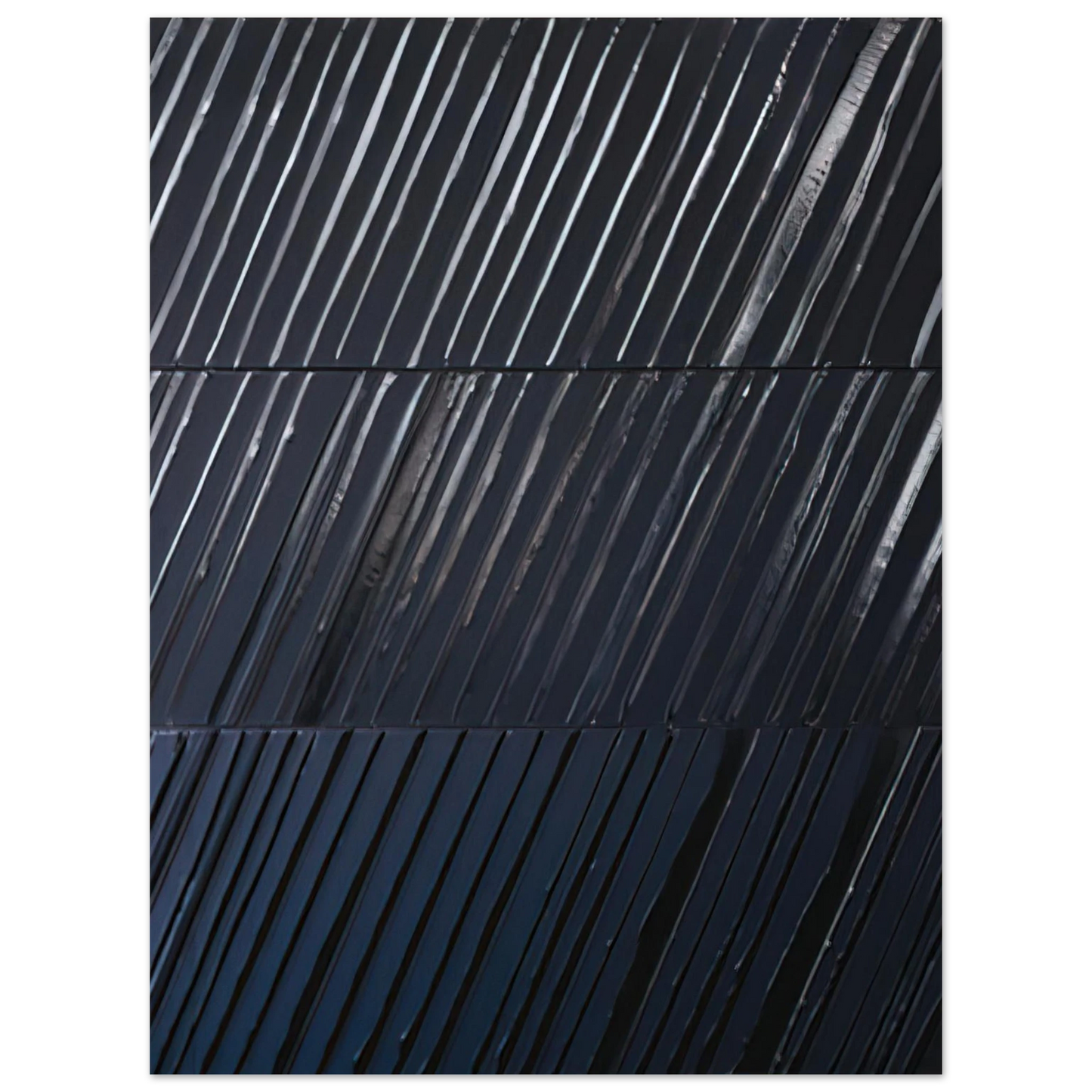 Pierre Soulages - Peinture 244 x 181 cm, 25 avril 2011 - 2011 Fine Art Poster - Default Title