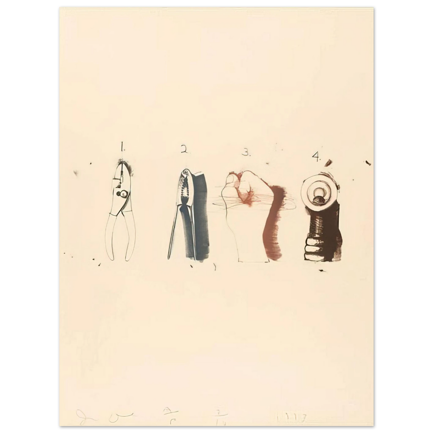 Jim Dine - NUTCRACKER 1973 Fine Art Poster - Default Title