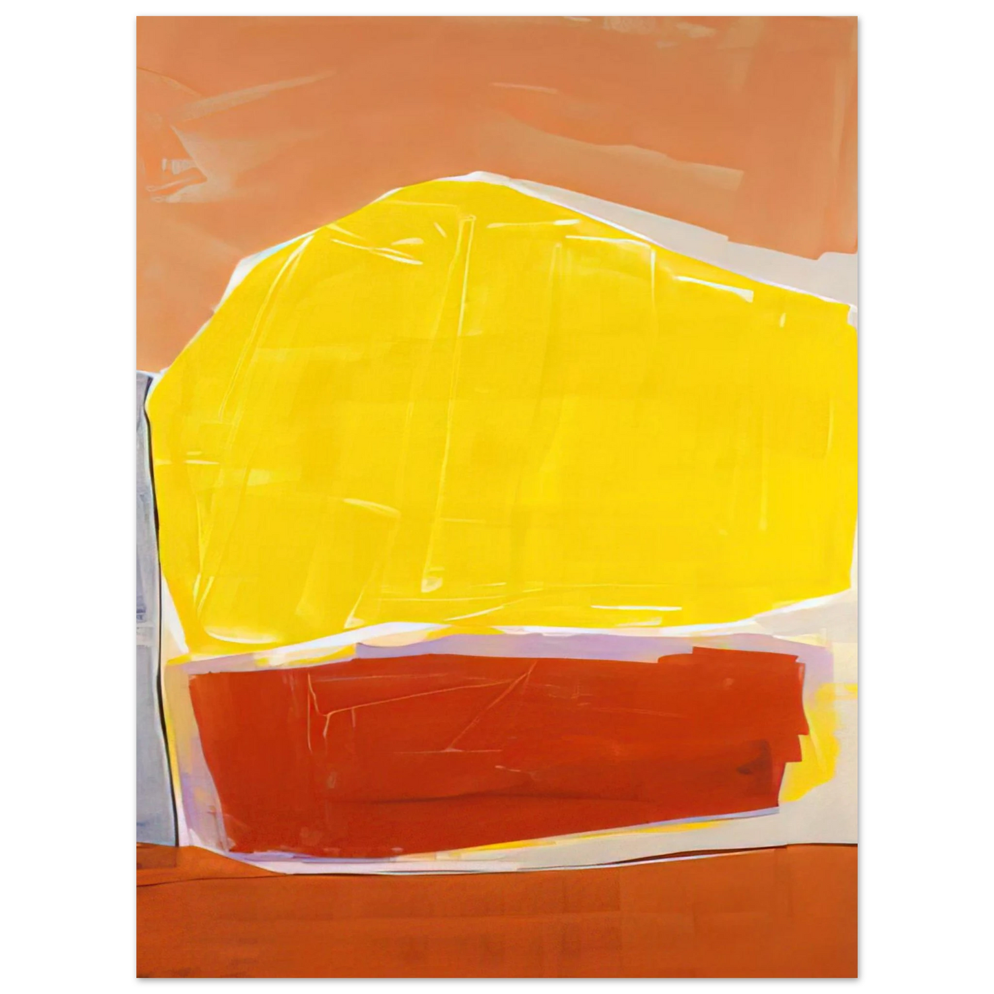 Ronnie Landfield - Loves Power - 1982 Fine Art Poster - Default Title