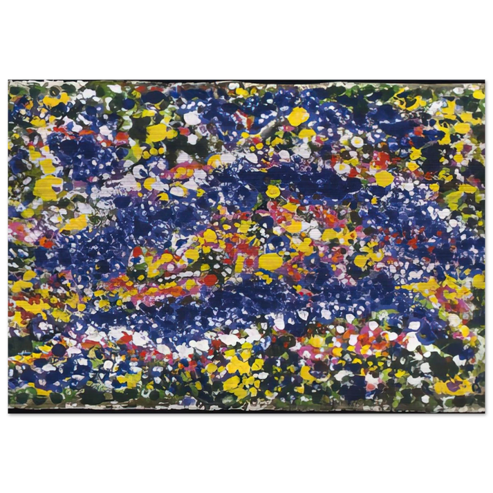 Bird in the Spring - Richard Pousette-Dart Brushed Aluminum Print - 70x100 cm / 28x40 inches | Richard Pousette-Dart Aluminum Print | Richard Pousette-Dart Prints