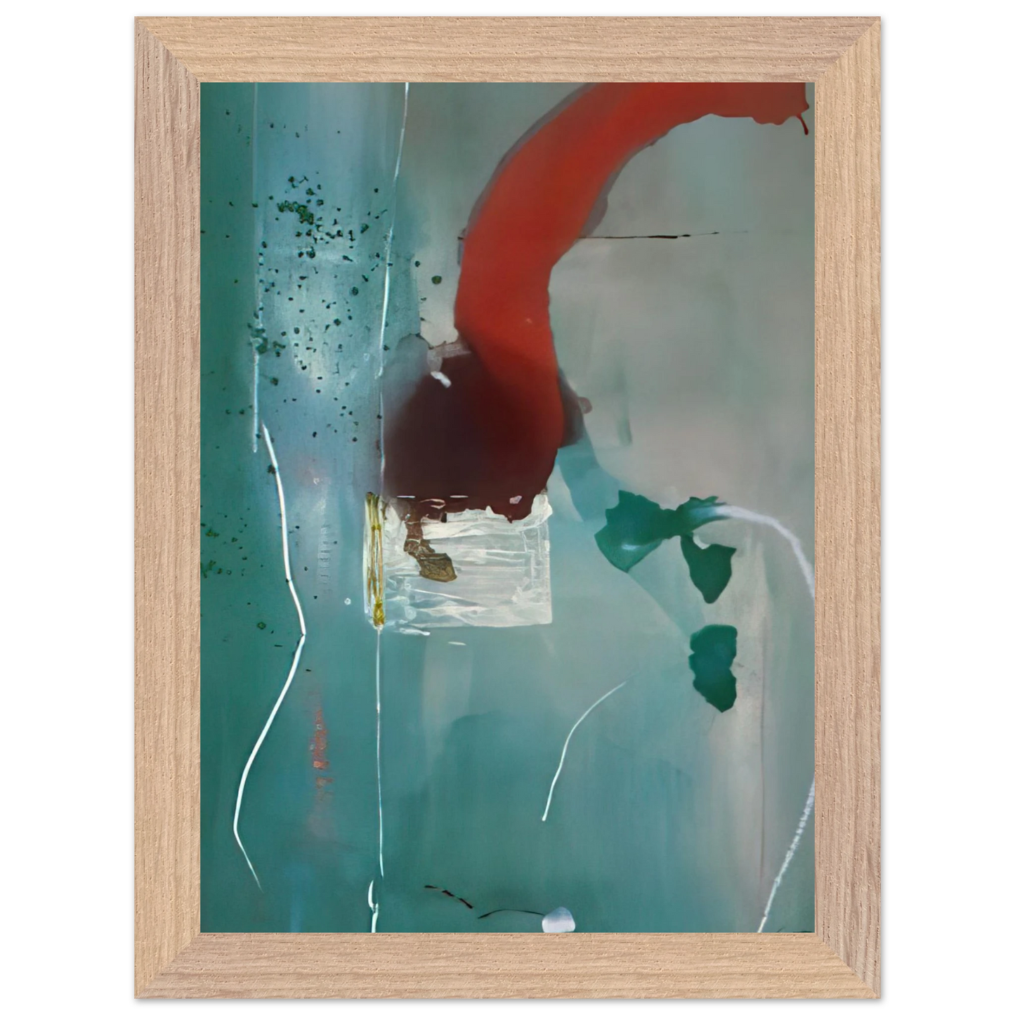 Helen Frankenthaler - Square One - 1985 Wall art - 20x25 cm / 8x10 Inches - Fine Art Poster - -