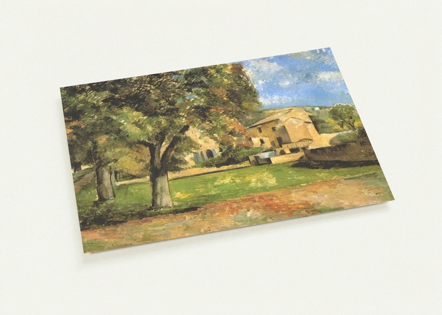 Horse-chestnut-trees in Jas de Bouffan By Paul Cézanne Pack of 10 Post Cards | Paul Cézanne Post Cards | A6 (10.5 x 14.8 cm) - 4.1 x 5.8 inches