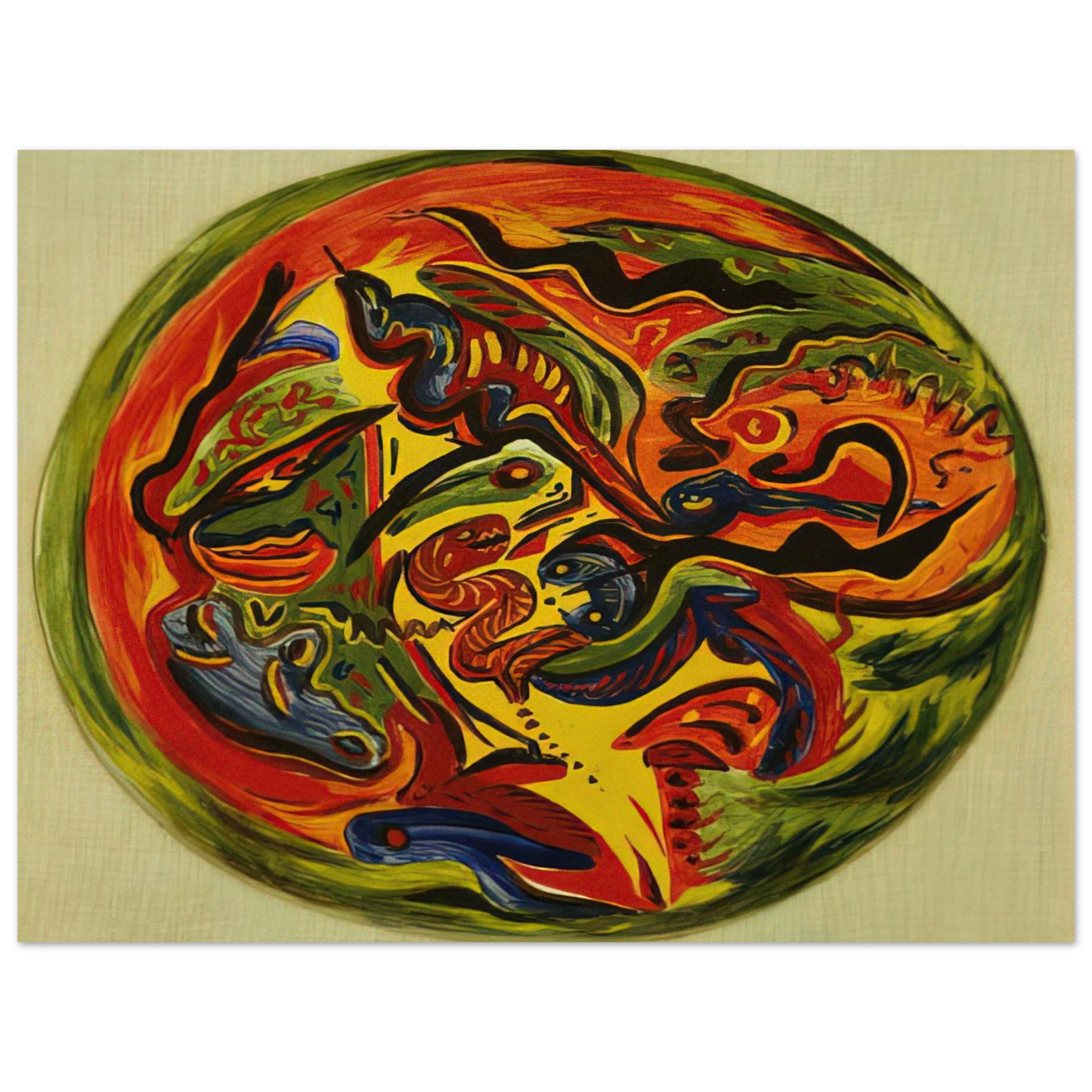 Jackson Pollock - CIRCLE 1941 Fine Art Poster - Default Title