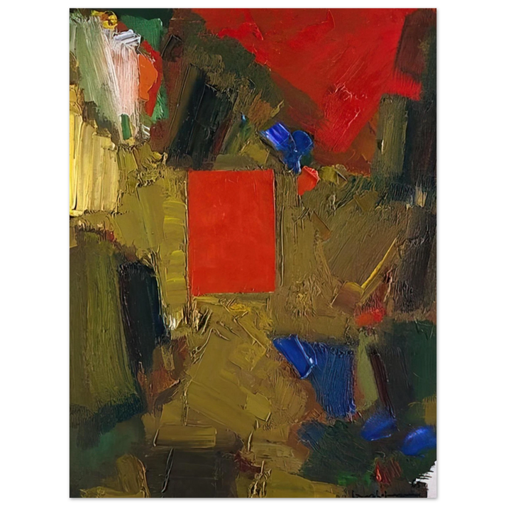 Hans Hofmann - Profound Longing 75x100 cm / 30x40inches Fine Art Poster