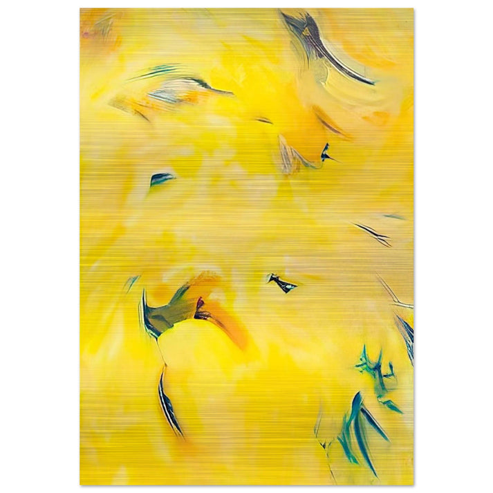 Untitled - 1992 - Hassel Smith Brushed Aluminum Print - 70x100 cm / 28x40 inches | Hassel Smith Aluminum Print | Hassel Smith Prints