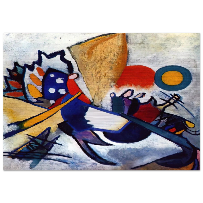 IMPROVISATION 209 1917 - Wassily Kandinsky Brushed Aluminum Print - 70x100 cm / 28x40 inches | Wassily Kandinsky Aluminum Print | Wassily Kandinsky Prints