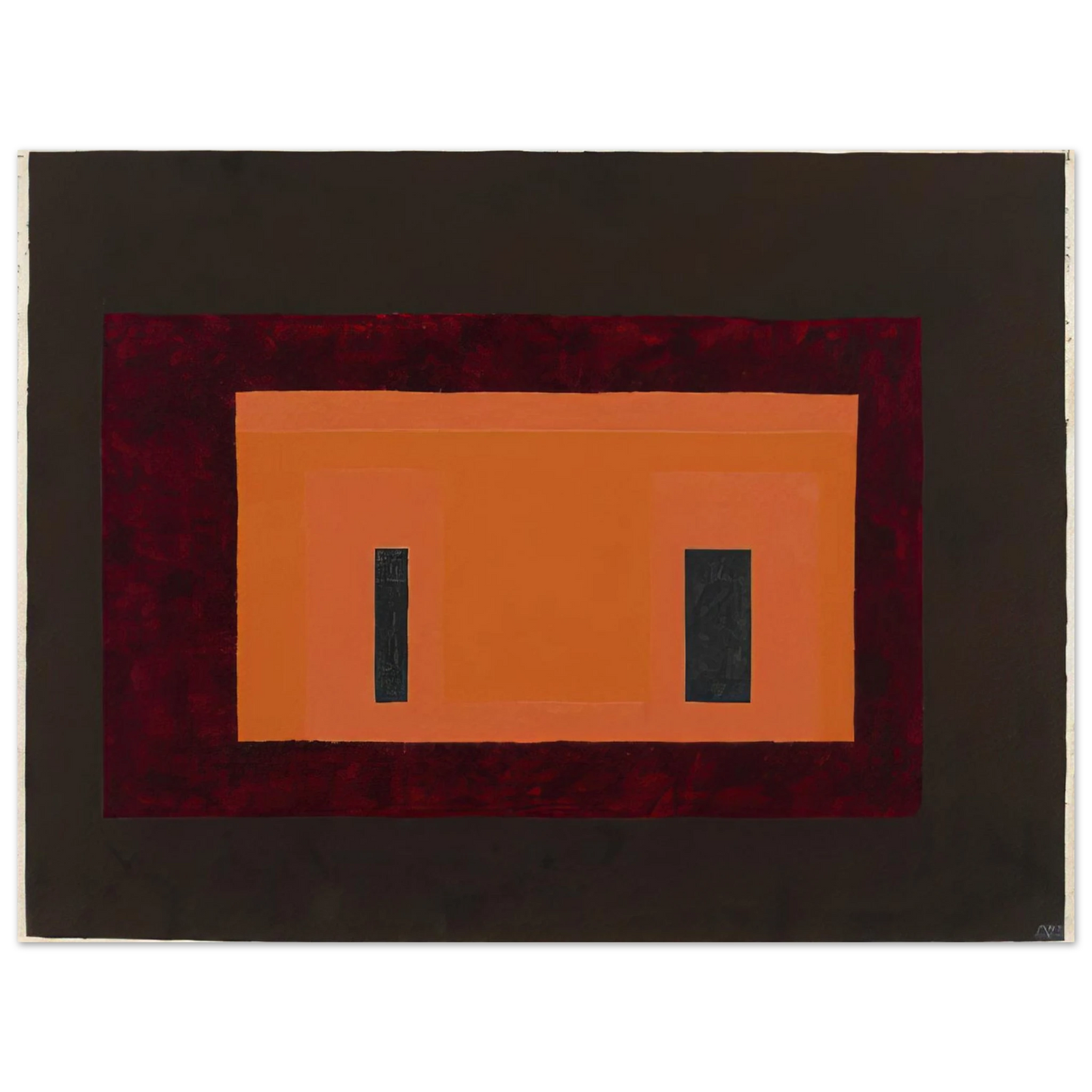 Josef Albers - VARIANT ADOBE 1947 1 Fine Art Poster - Default Title