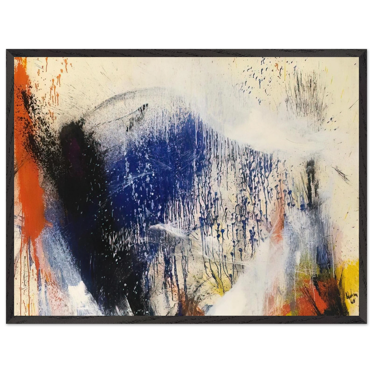 Helen Frankenthaler - Untitled - 1960 Wall art - A2 (42 x 59.4 cm) - Fine Art Poster - -