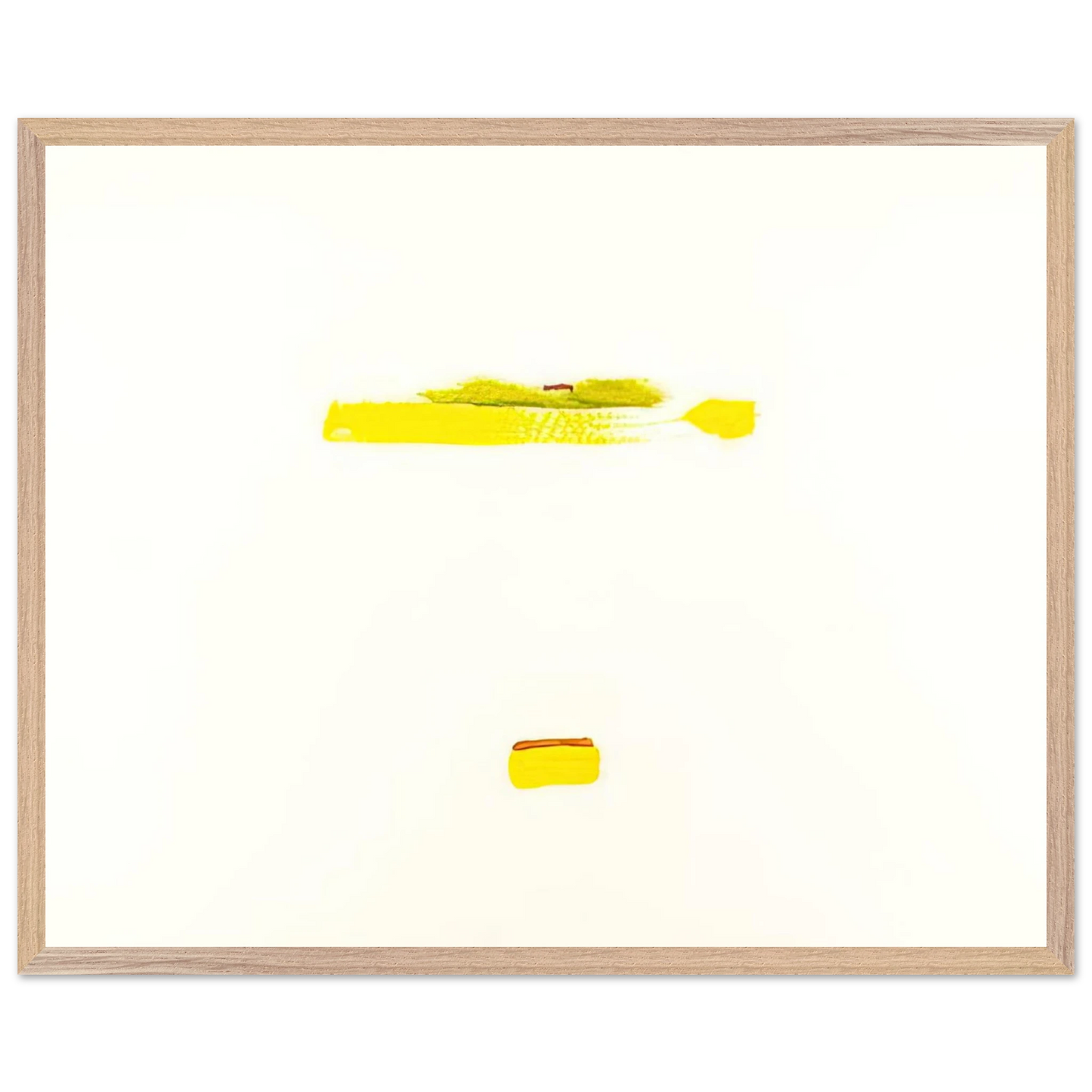 Helen Frankenthaler - New York III - 1972 Wall art - 70x100 cm / 28x40 inches - Premium Wooden Framed Poster With Fine Art Paper - Black frame