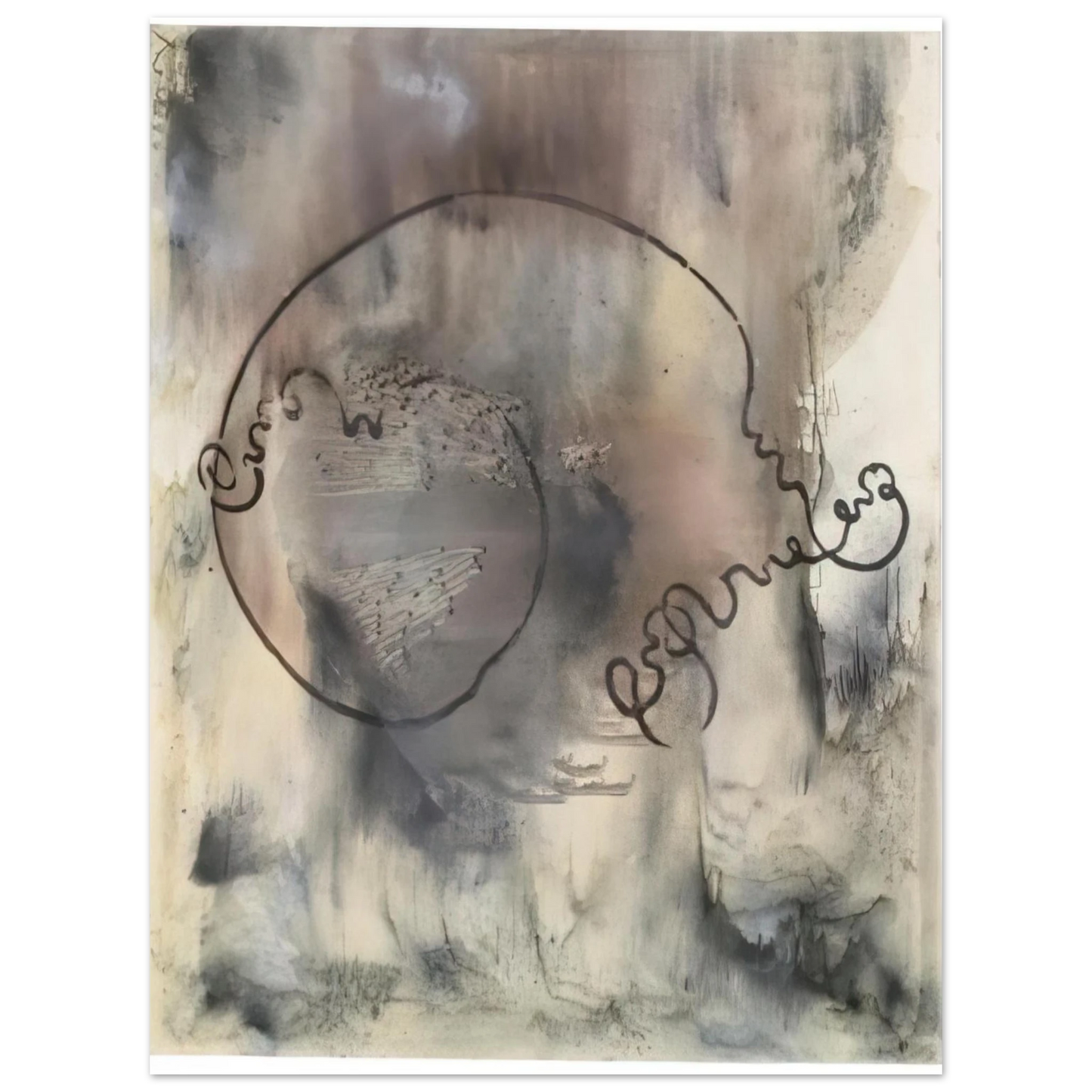 Sigmar Polke - AUDATIA 1986 Fine Art Poster - Default Title
