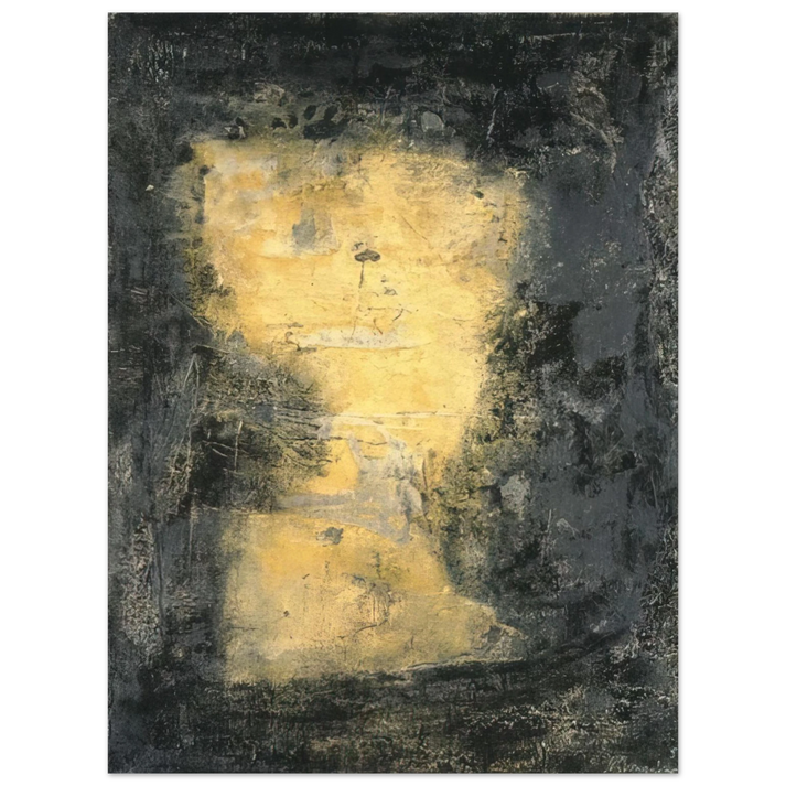 Emil Schumacher - Bolo - Tachisme 75x100 cm / 30x40inches Fine Art Poster