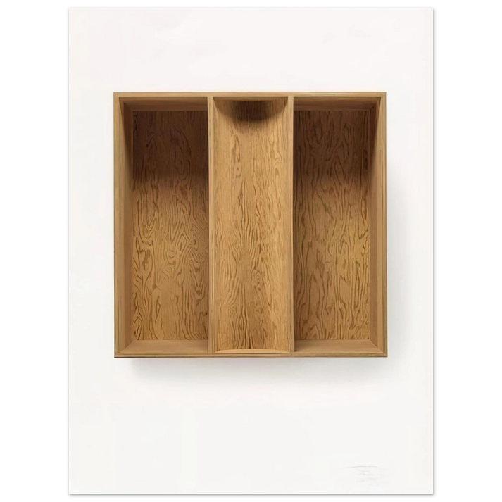 Donald Judd - Untitled 91-7 Ballantine - 1991 75x100 cm / 30x40inches Fine Art Poster