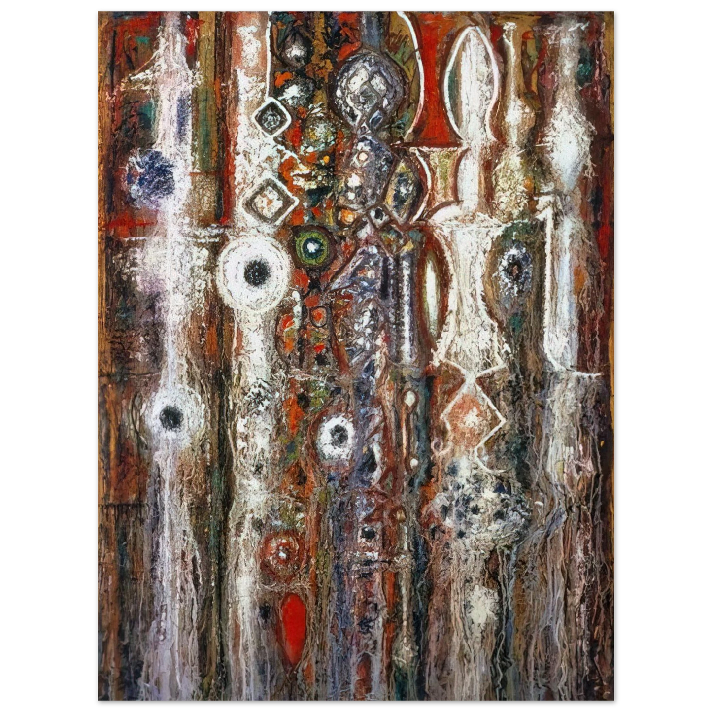 Richard Pousette-Dart - Illumination Gothic Fine Art Poster - Default Title