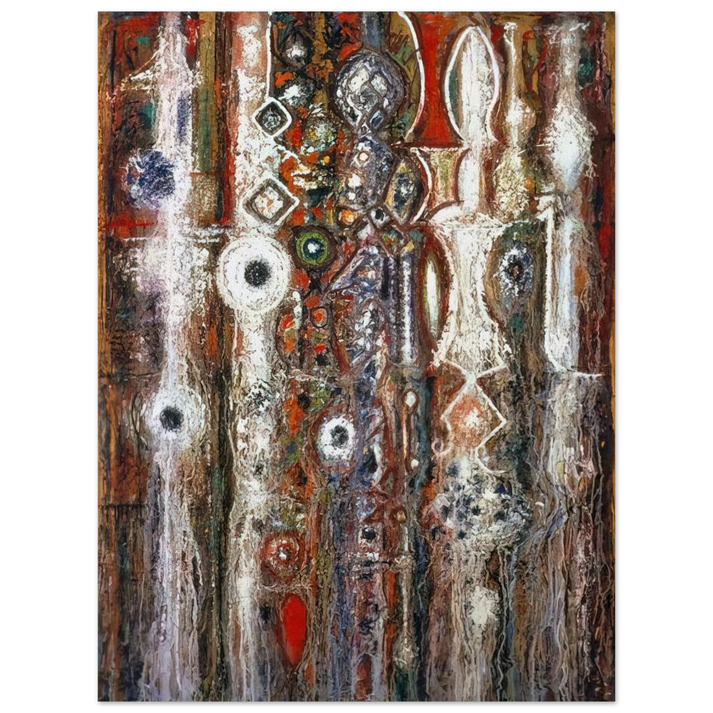 Richard Pousette-Dart - Illumination Gothic 75x100 cm / 30x40inches Fine Art Poster