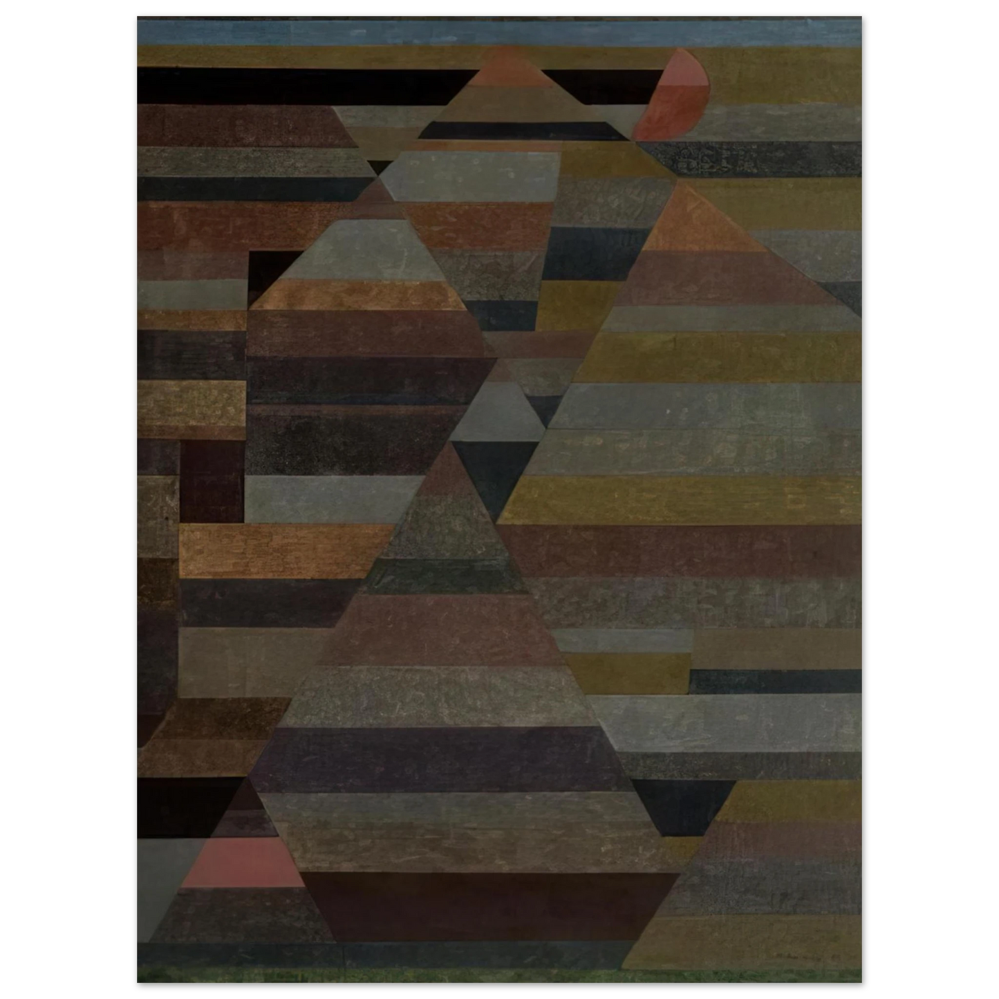 Paul Klee - NECROPOLIS 1929 Fine Art Poster - Default Title