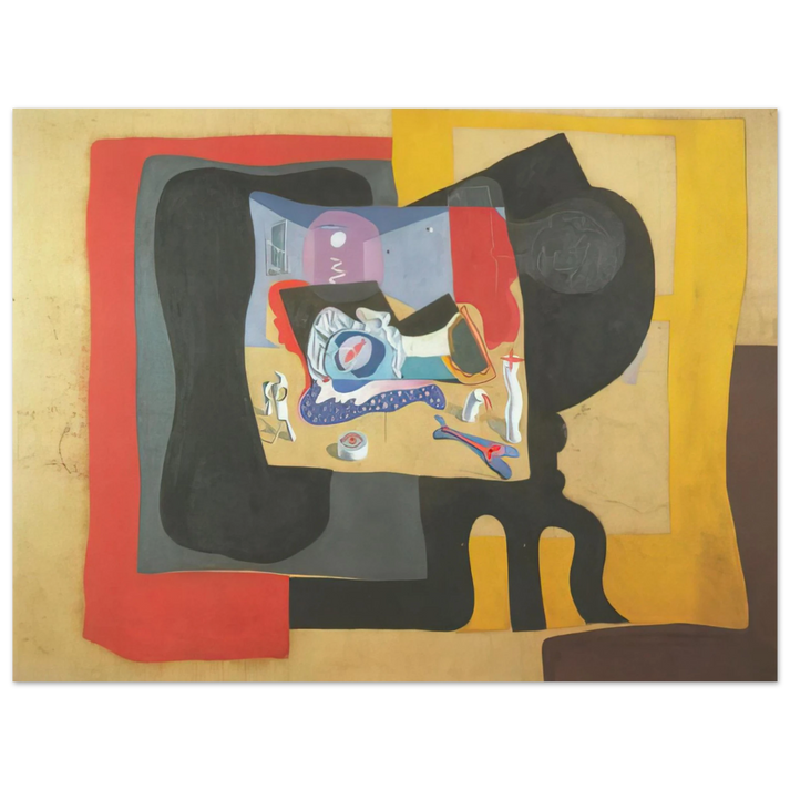 Salvador Dali - STILL LIFE WITH MOONIGHT 75x100 cm / 30x40inches Fine Art Poster