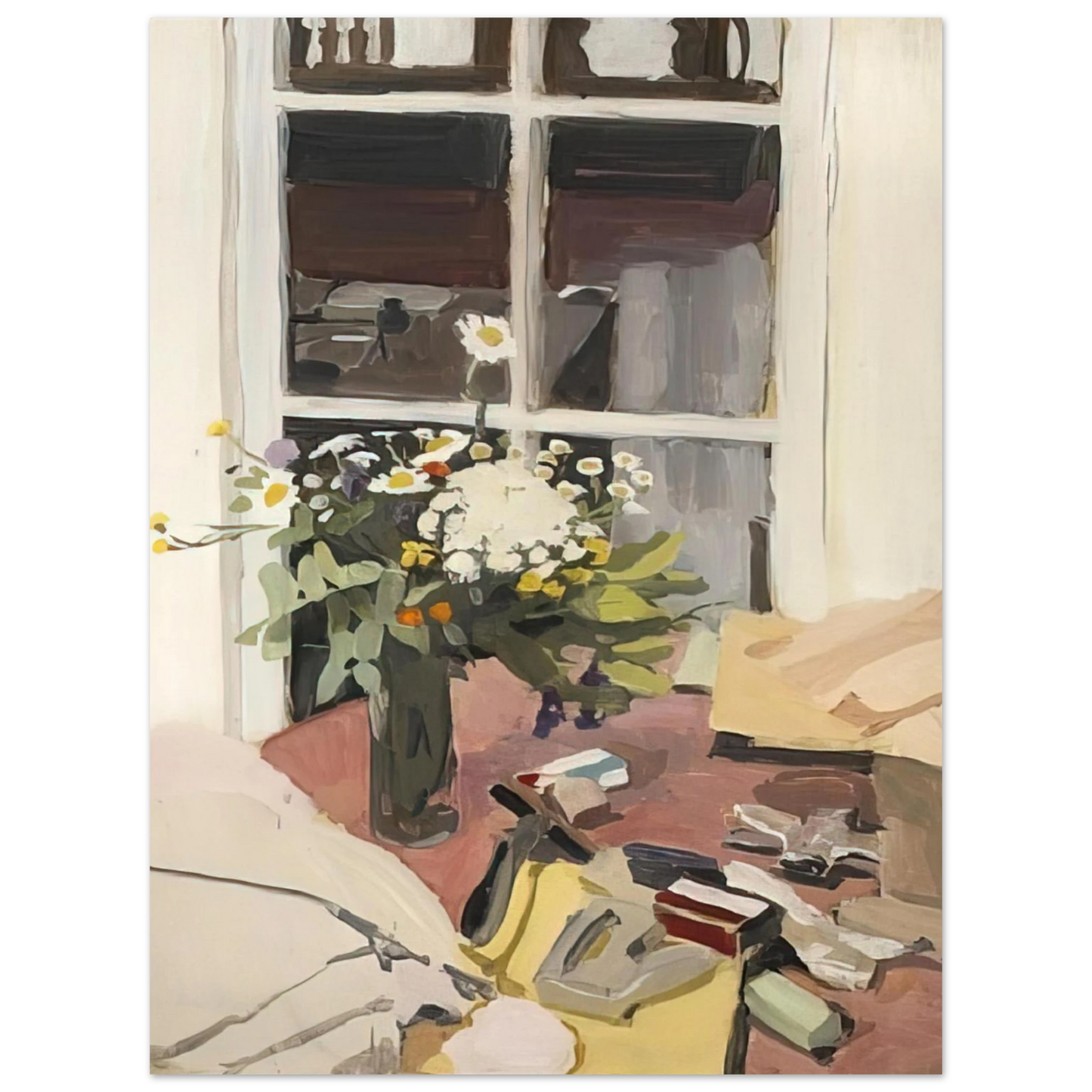 Fairfield Porter - STILL LIFE WITH STAPLER 1970 Fine Art Poster - Default Title