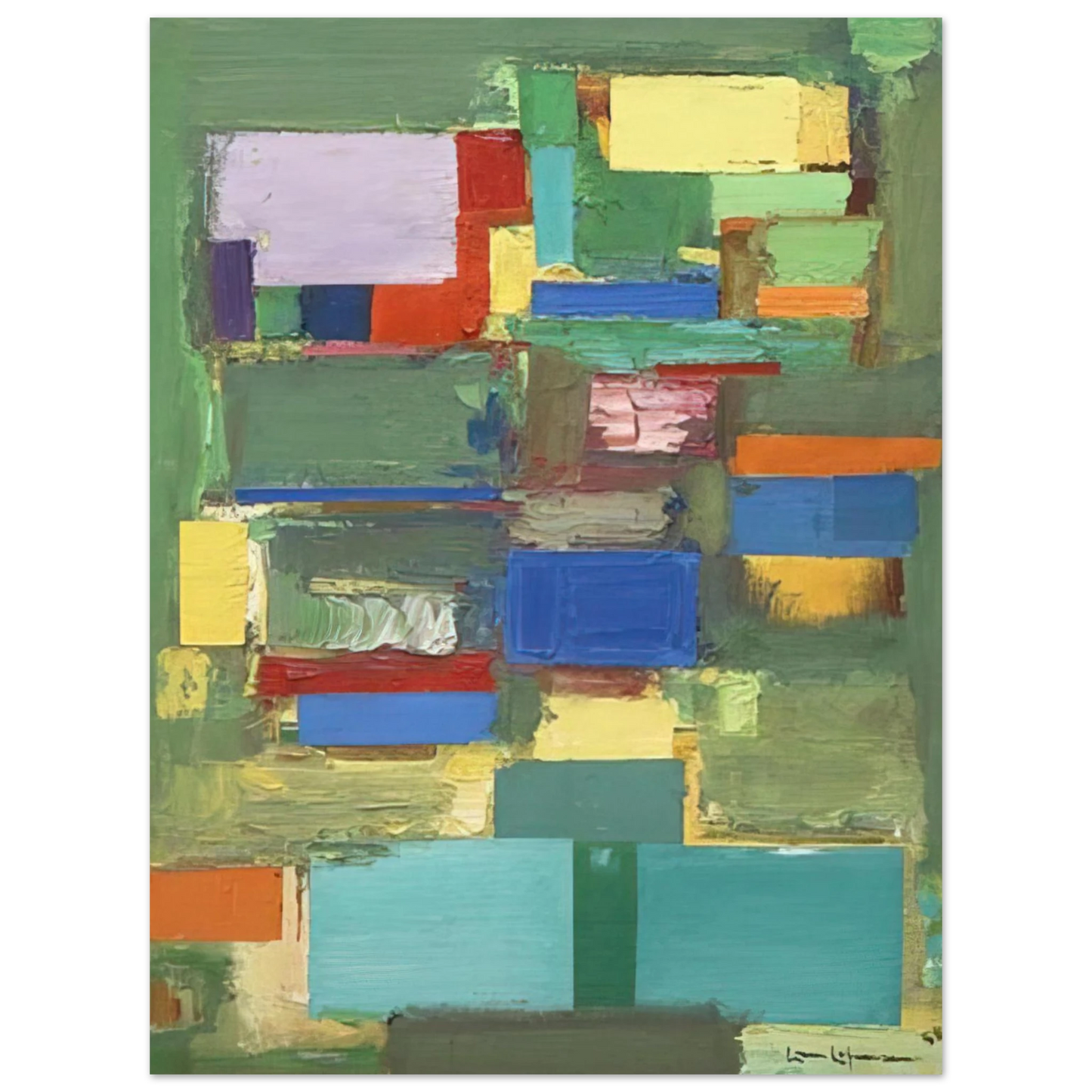 Hans Hofmann - Morning Mist Fine Art Poster - Default Title