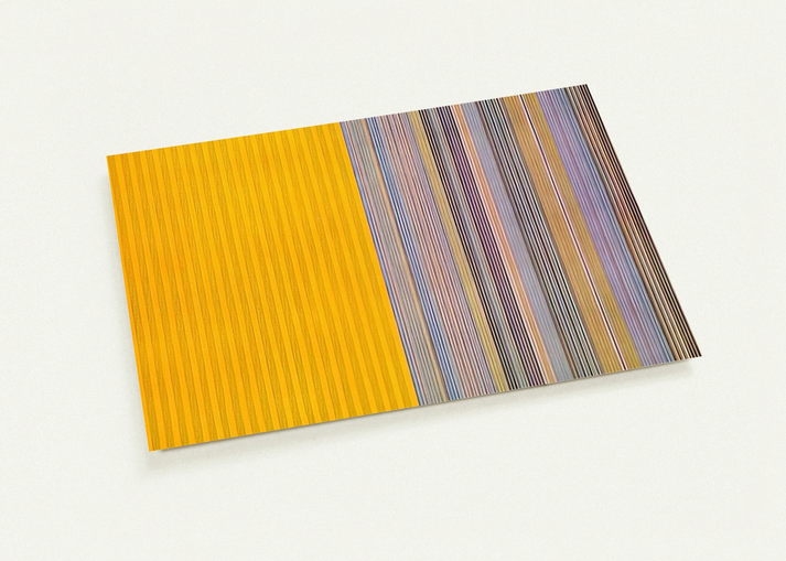 Half Lemon - 1969 By Gene Davis Pack of 10 Post Cards | Gene Davis Post Cards | A6 (10.5 x 14.8 cm) - 4.1 x 5.8 inches