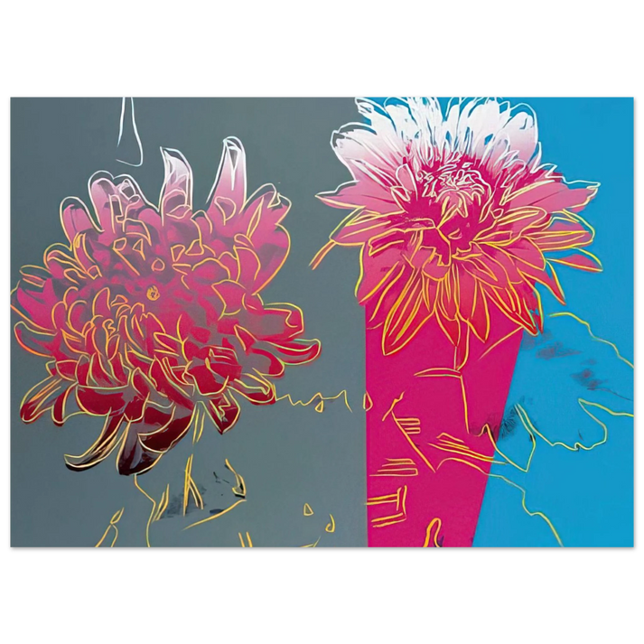 Andy Warhol - Kiku Fine Art Poster