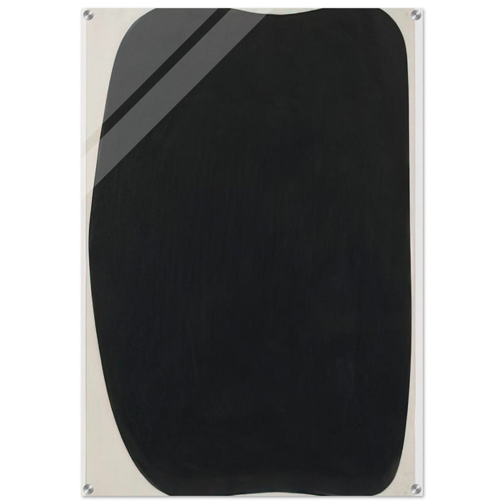 Study for Black Ripe - Ellsworth Kelly Acrylic Print - 70x100 cm / 28x40″ inches