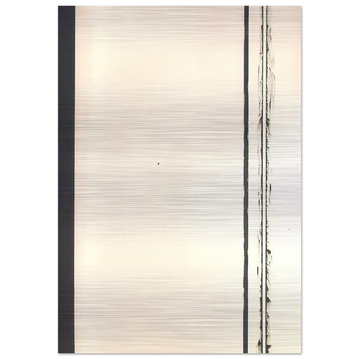 The Station of the Cross - Second Station - Barnett Newman Brushed Aluminum Print - 70x100 cm / 28x40 inches | Barnett Newman Aluminum Print | Barnett Newman Prints