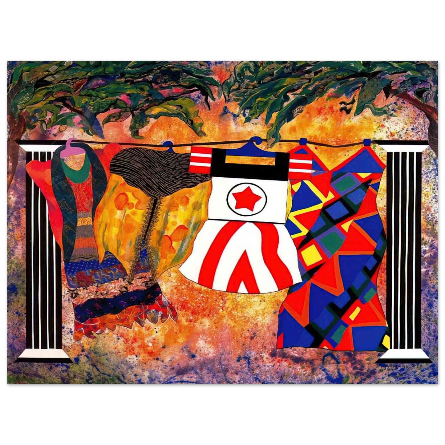 Miriam Schapiro - Yard Sale - 1993 Fine Art Poster - Default Title