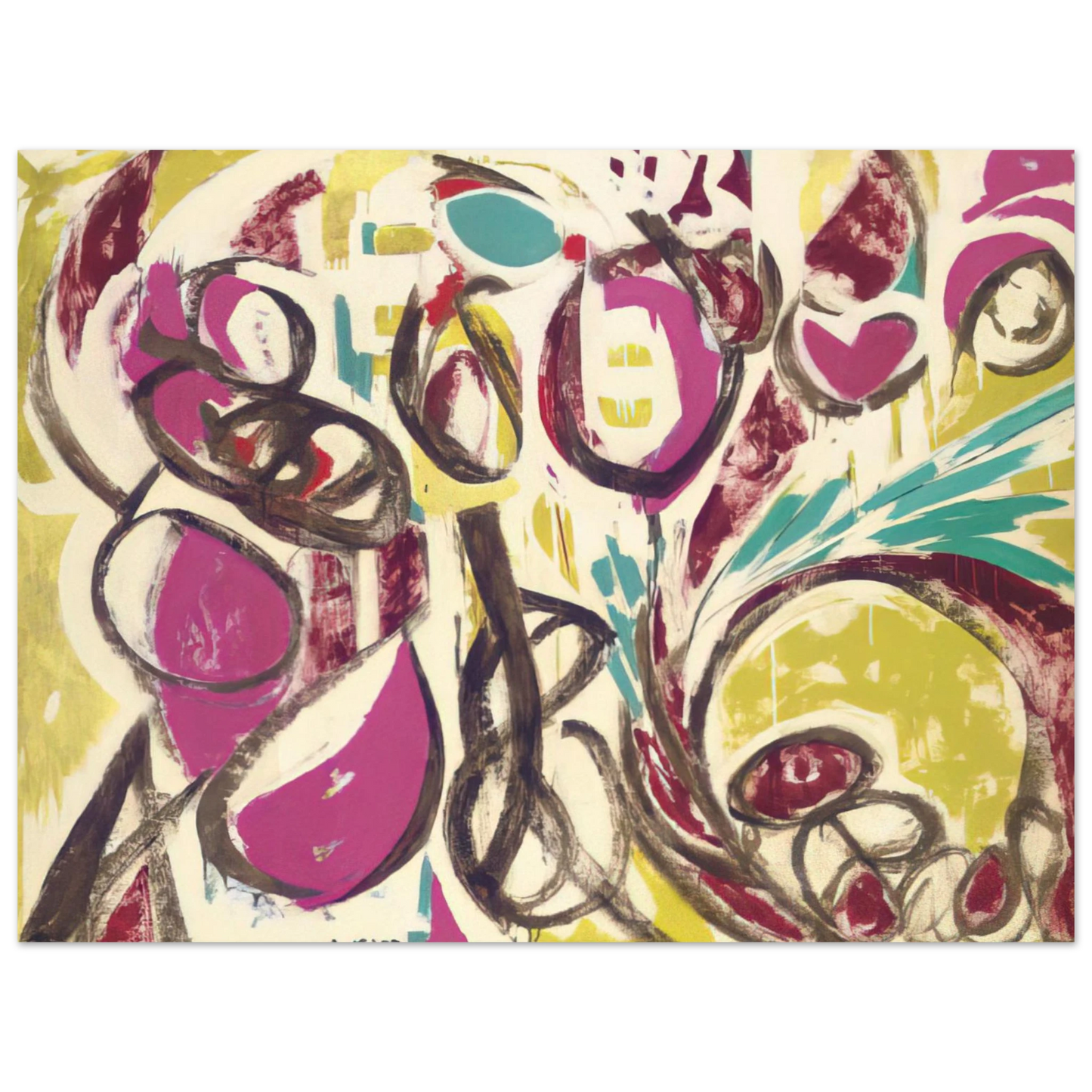 Lee Krasner - Thaw Fine Art Poster - Default Title