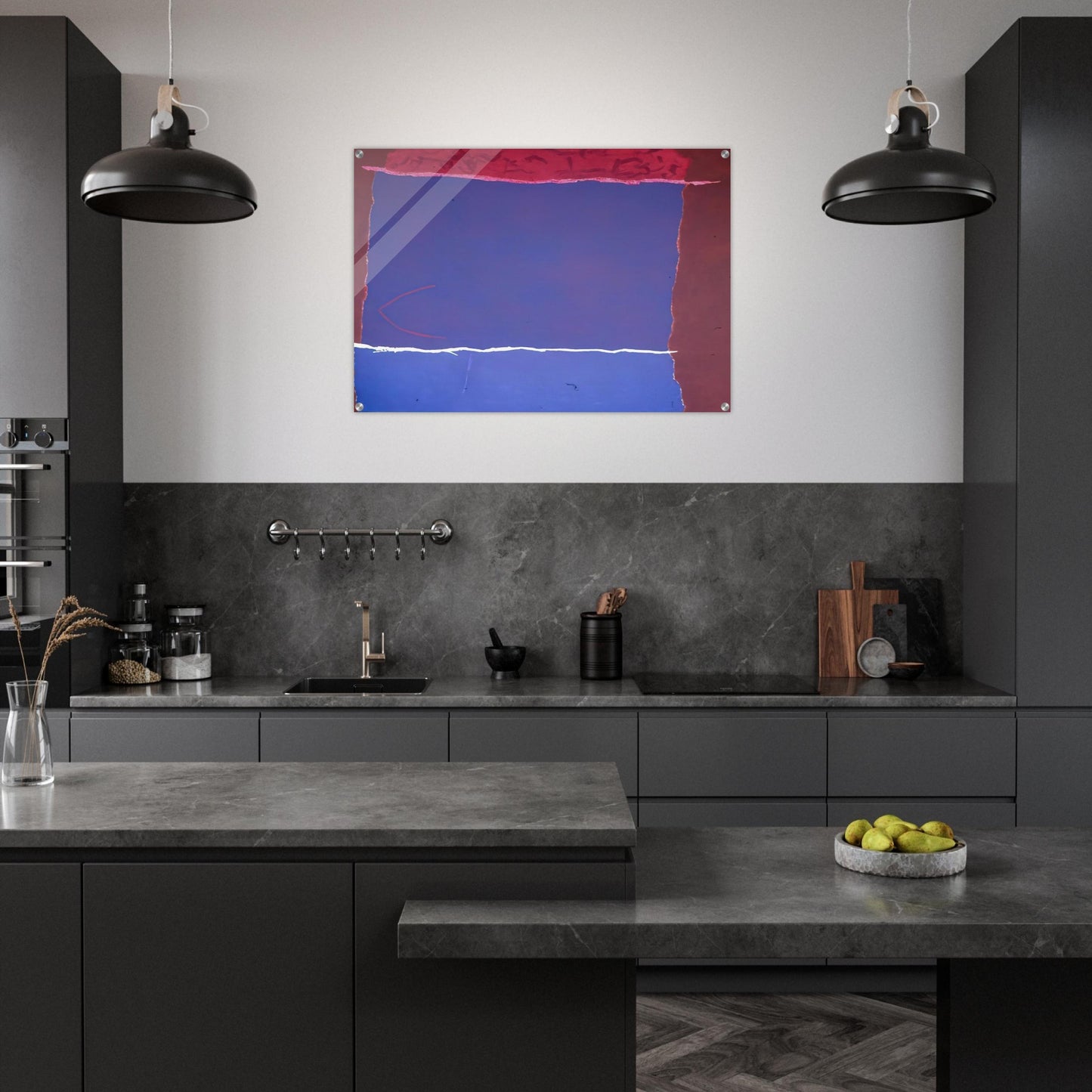 Infinity Field, Lefkada Series - 1980 - Theodoros Stamos Acrylic Print - 70x100 cm / 28x40″ inches