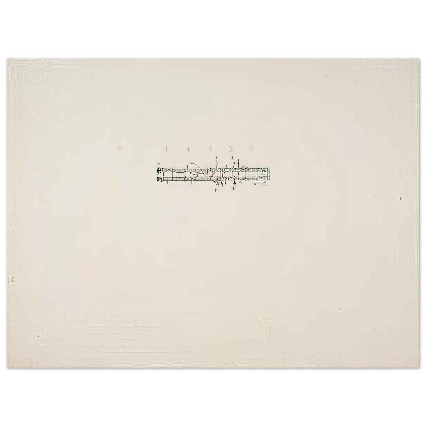 John Cage - Haiku - Neo-Dada Fine Art Poster - Default Title