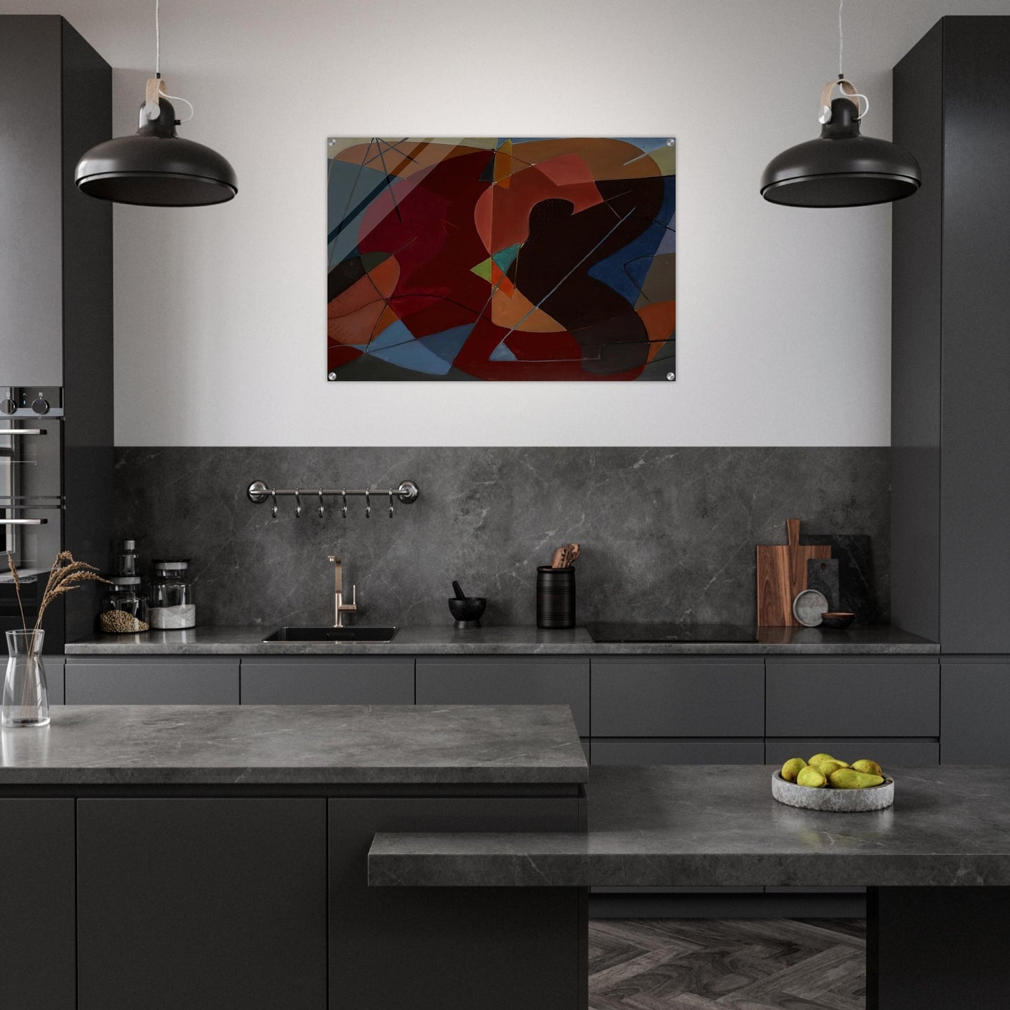 Untitled No 8 - 1932 - John Ferren Acrylic Print - 70x100 cm / 28x40″ inches